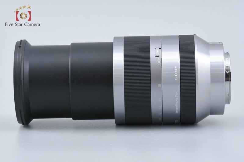 SONY E 18-200mm f/3.5-6.3 OSS SEL18200 Silver