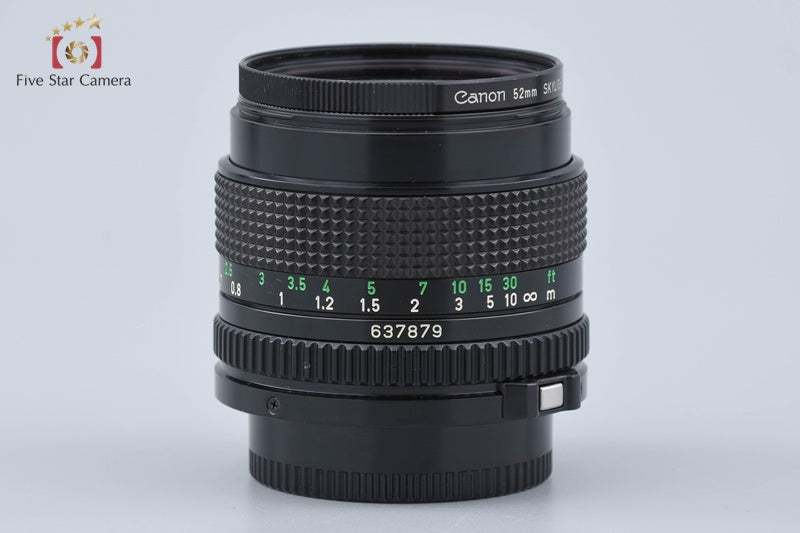 Canon New FD 50mm f/1.4