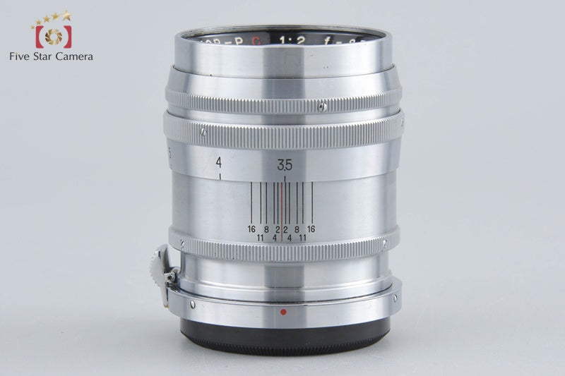 Nikon NIKKOR-P.C 85mm f/2 Silver for Nikon S Mount