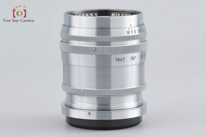 Nikon NIKKOR-P.C 85mm f/2 Silver for Nikon S Mount