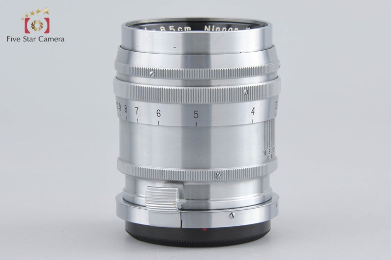 Nikon NIKKOR-P.C 85mm f/2 Silver for Nikon S Mount
