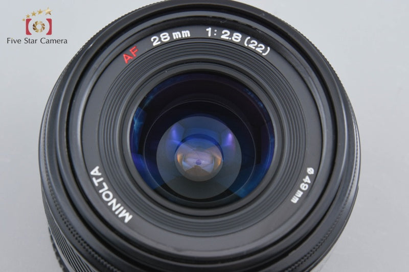 Minolta AF 28mm f/2.8 Early Model Sony / Minolta A Mount Lens