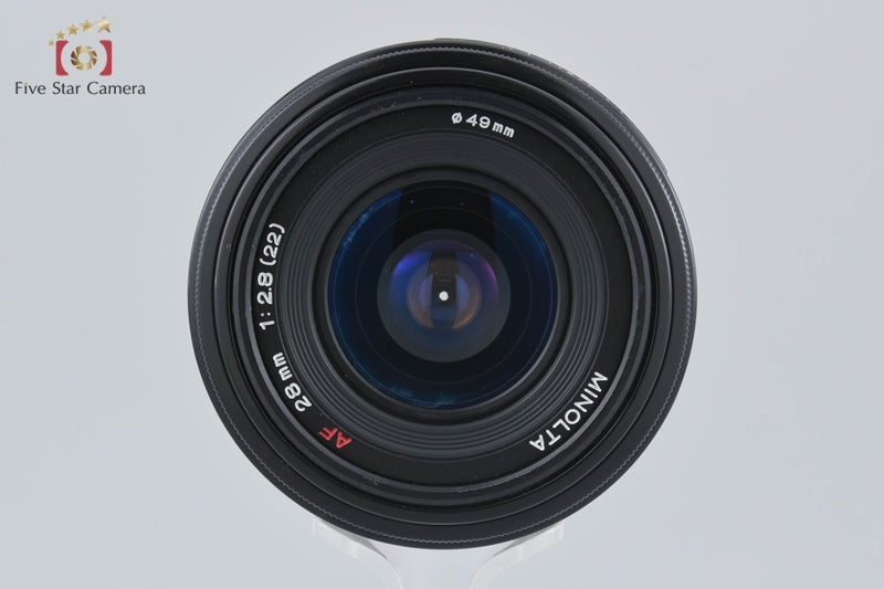 Minolta AF 28mm f/2.8 Early Model Sony / Minolta A Mount Lens