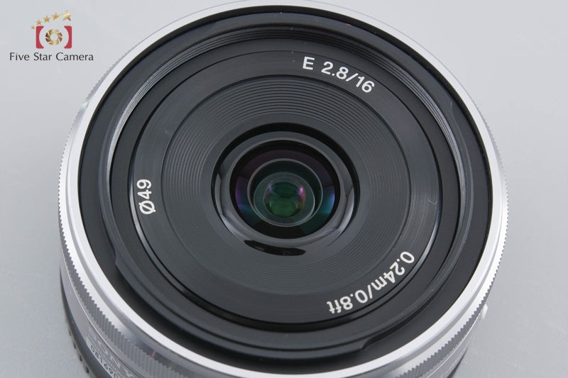 SONY E 16mm f/2.8 SEL16F28