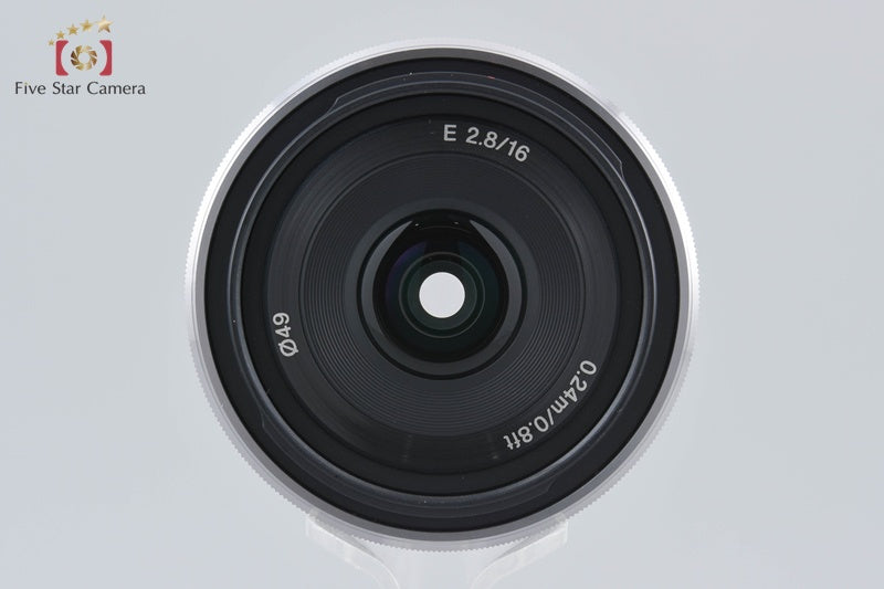 SONY E 16mm f/2.8 SEL16F28