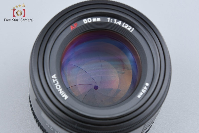 Minolta AF 50mm f/1.4 Early Model Sony / Minolta A Mount Lens