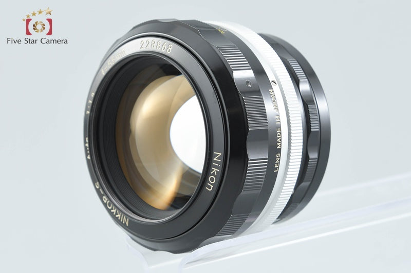 Nikon NIKKOR-S Auto 55mm f/1.2 Non Ai Lens