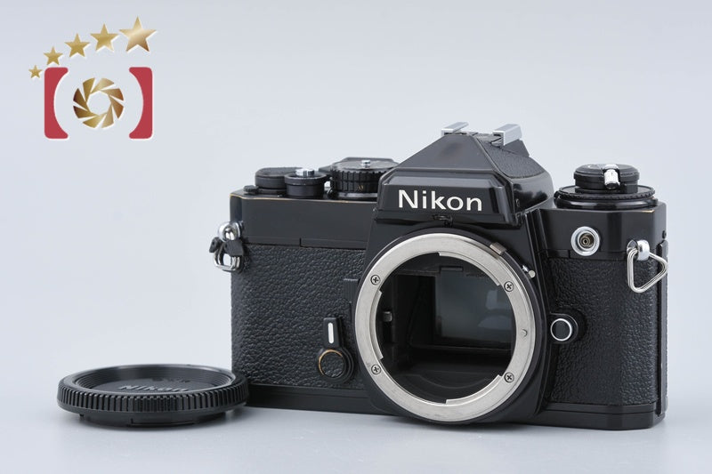 Nikon FE Black 35mm SLR Film Camera Body