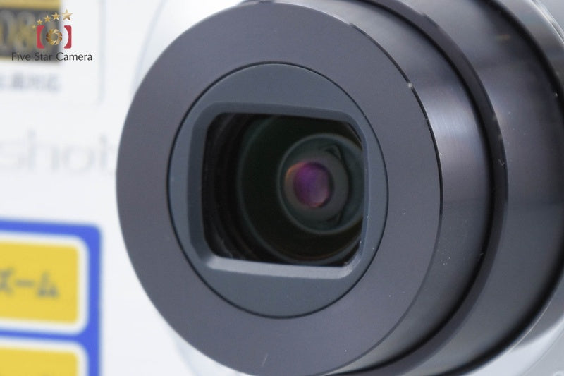 Sony Cyber-Shot DSC-W110 Silver 7.2 MP Digital Camera [Japanese Language Only]