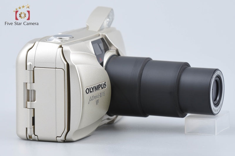Olympus μ[mju:]-II 115 VF Champagne Gold 35mm Point & Shoot Film Camera