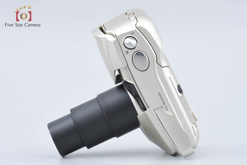 Olympus μ[mju:]-II 115 VF Champagne Gold 35mm Point & Shoot Film Camera