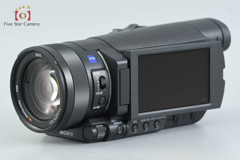 SONY HANDYCAM FDR-AX100 4K Handycam w/ Box [Japanese Language Only]