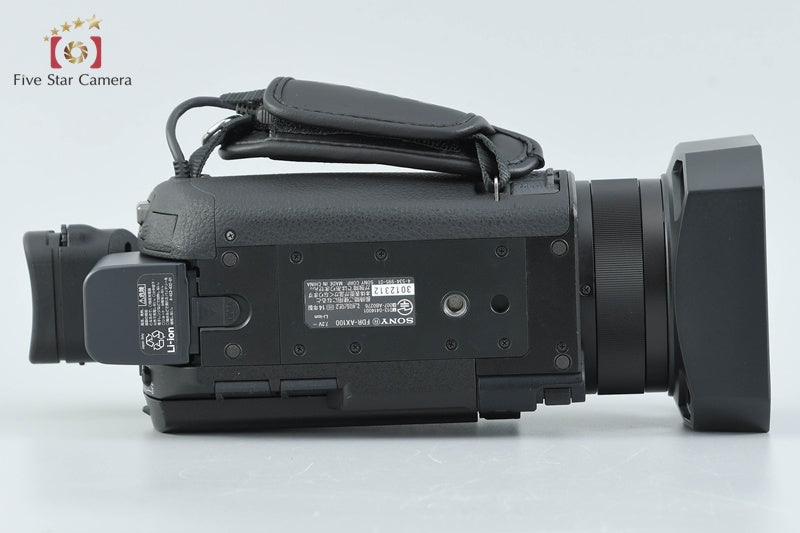 SONY HANDYCAM FDR-AX100 4K Handycam w/ Box [Japanese Language Only]