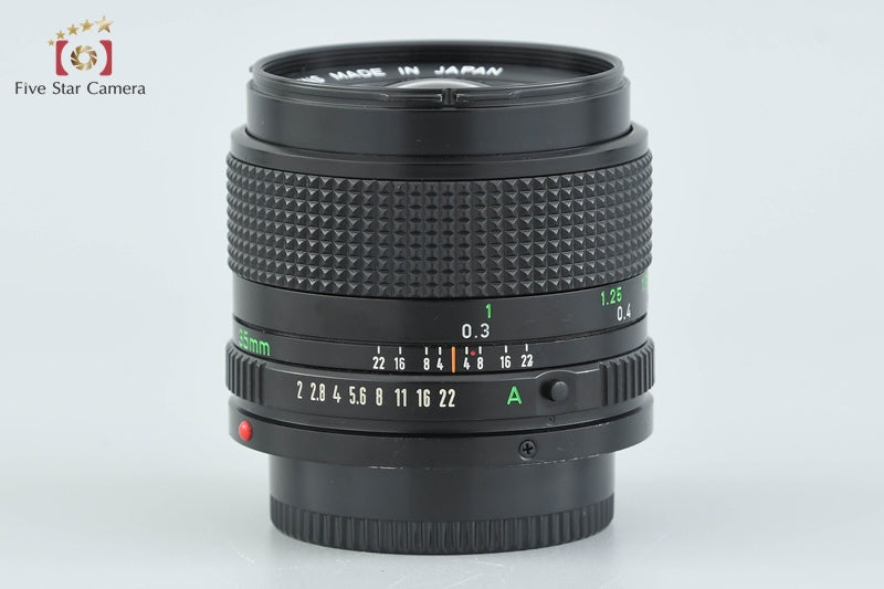 Canon New FD 35mm f/2