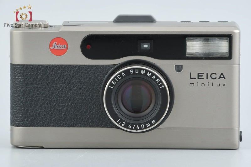 Leica Minilux 35mm Point & Shoot Film Camera