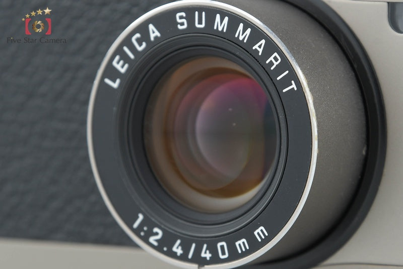 Leica Minilux 35mm Point & Shoot Film Camera