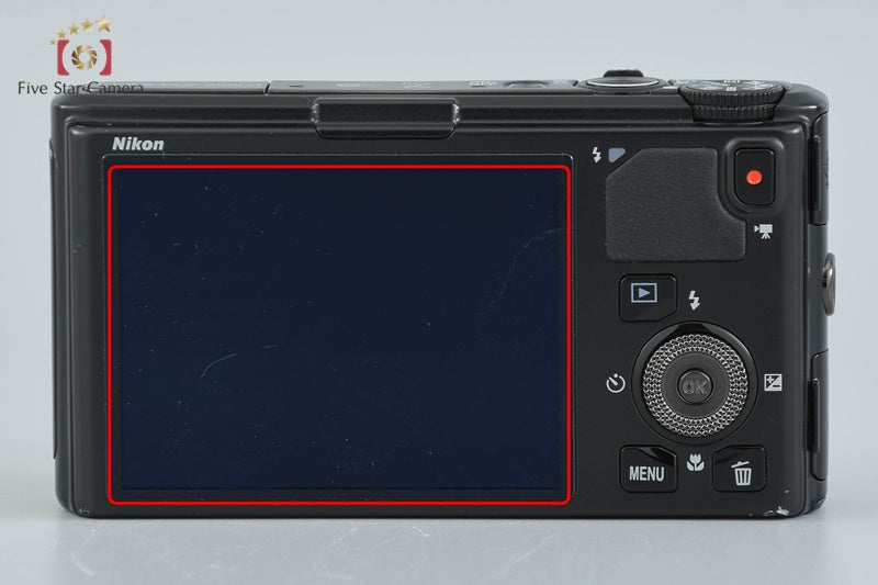 Nikon COOLPIX S9500 Matt Black 18.1 MP Digital Camera