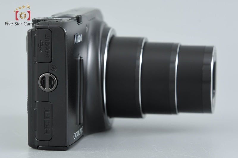 Nikon COOLPIX S9500 Matt Black 18.1 MP Digital Camera