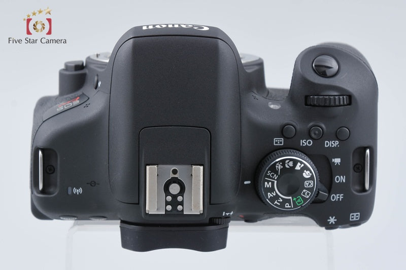 "Count 2,606" Canon EOS Kiss X8i / Rebel T6i / 750D 24.2 MP DSLR Camera Body