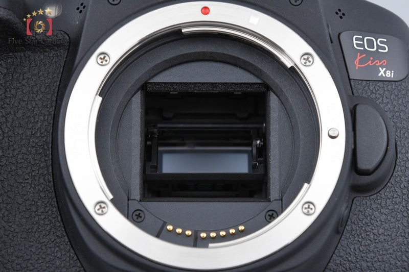 "Count 2,606" Canon EOS Kiss X8i / Rebel T6i / 750D 24.2 MP DSLR Camera Body