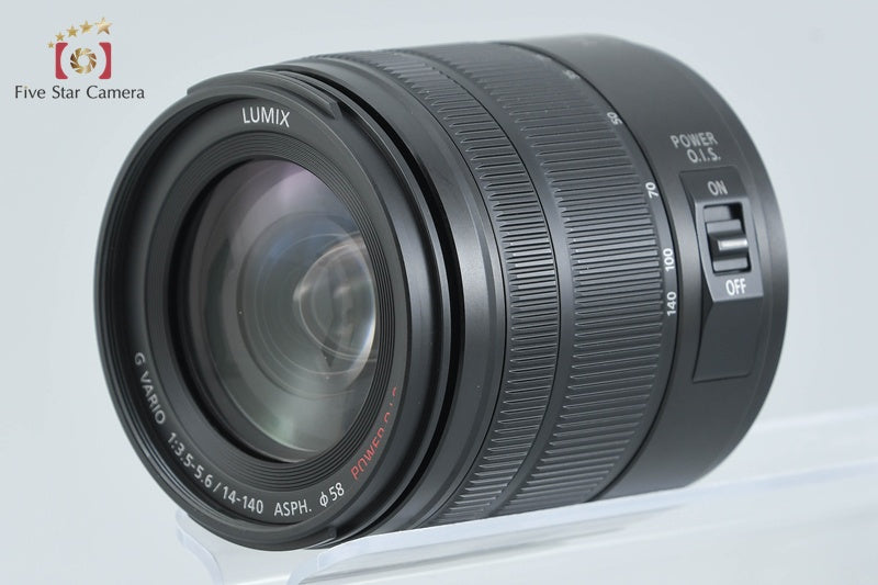 Panasonic LUMIX G VARIO 14-140mm f/3.5-5.6 ASPH. POWER O.I.S. Black H-FS14140