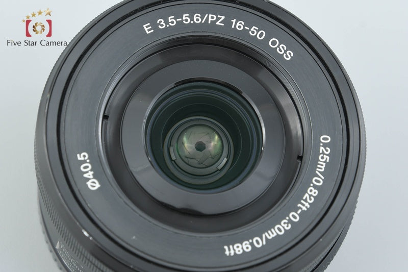 SONY E PZ 16-50mm f/3.5-5.6 OSS SELP1650 Black Sony E Mount