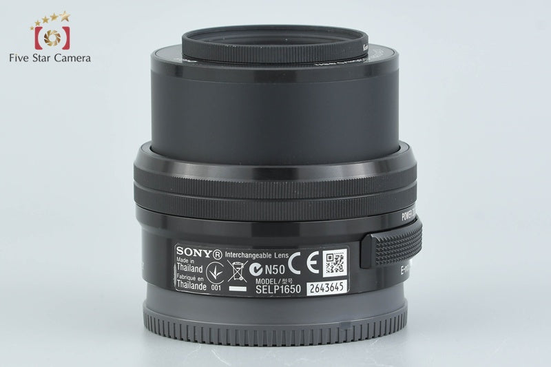 SONY E PZ 16-50mm f/3.5-5.6 OSS SELP1650 Black Sony E Mount