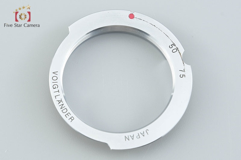 Voigtlander M Bayonet 50mm 75mm Adapter Ring