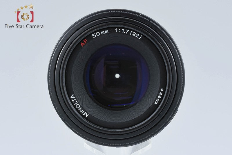 Minolta AF 50mm f/1.7 Early Model Sony / Minolta A Mount Lens