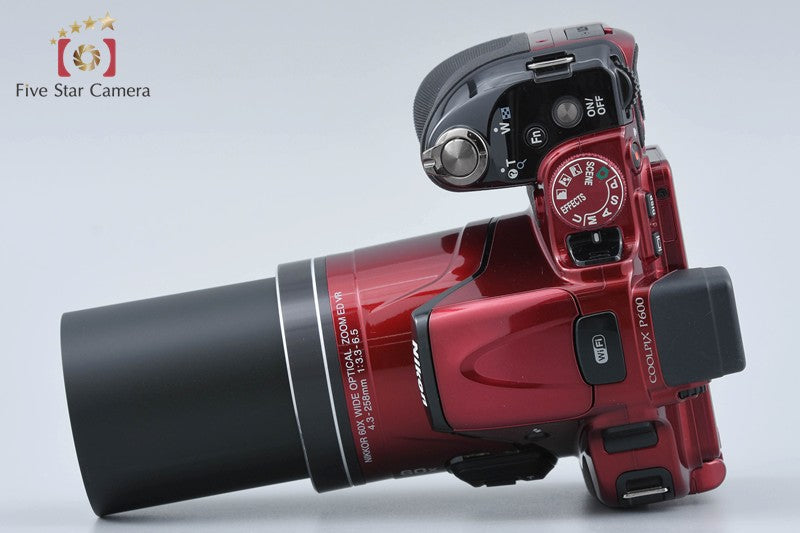 Nikon COOLPIX P600 Red 16.0 MP Digital Camera