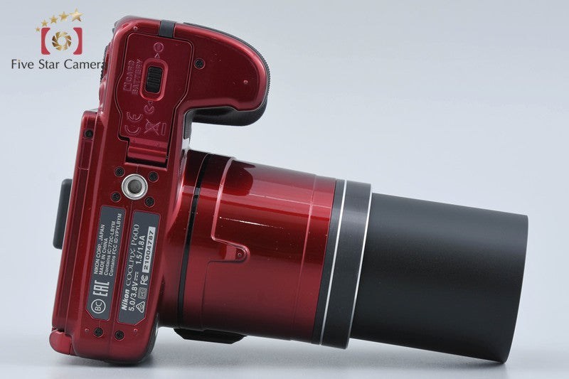 Nikon COOLPIX P600 Red 16.0 MP Digital Camera