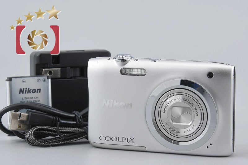 Nikon COOLPIX A100 Silver 20.0 MP Digital Camera