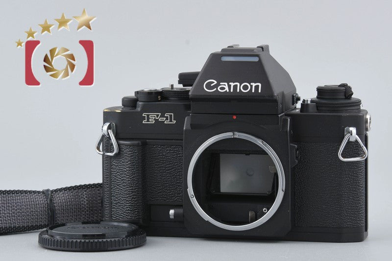 Canon New F-1 AE 35mm SLR Film Camera Body