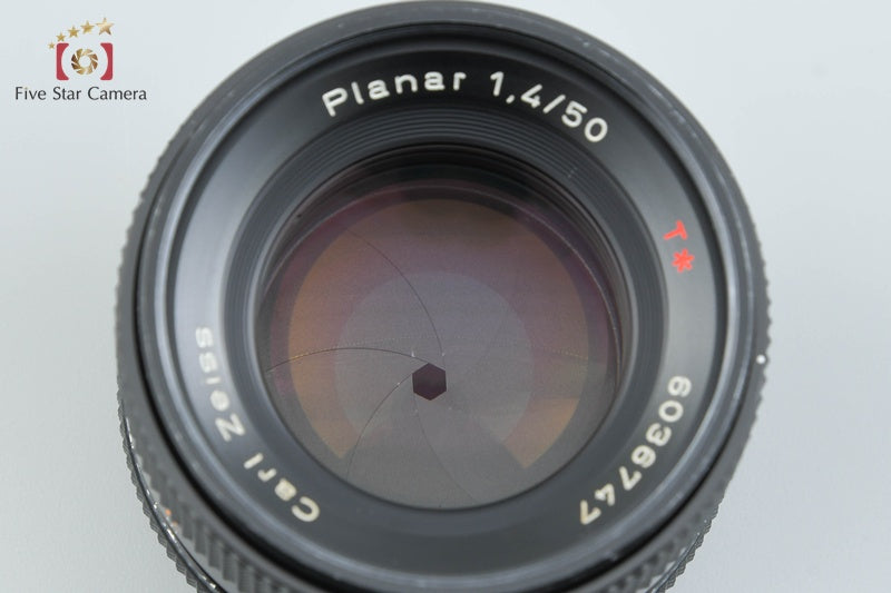 CONTAX Carl Zeiss Planar 50mm f/1.4 T* AEJ
