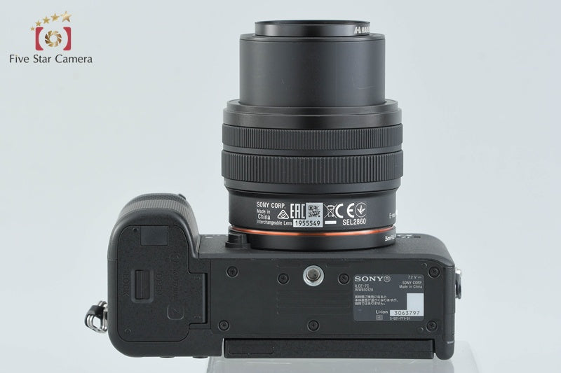 "Count 1,234" SONY α7C ILCE-7CL Black 24.2MP 28-60 Lens [Japanese Language Only]