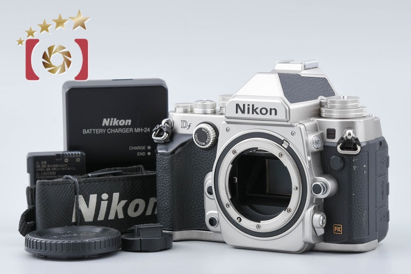 "Count 2,851" Nikon Df Silver 16.2 MP Full Frame Digital SLR Camera