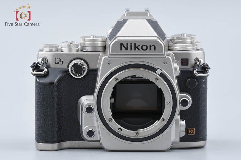 "Count 2,851" Nikon Df Silver 16.2 MP Full Frame Digital SLR Camera