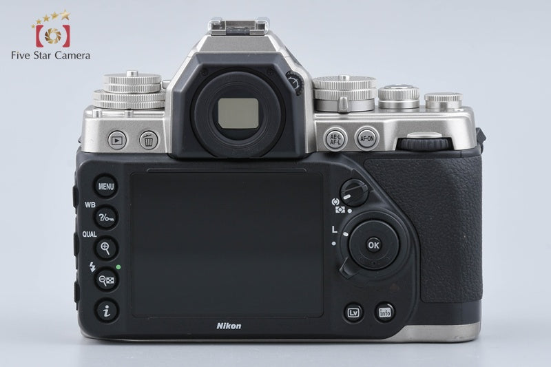 "Count 2,851" Nikon Df Silver 16.2 MP Full Frame Digital SLR Camera