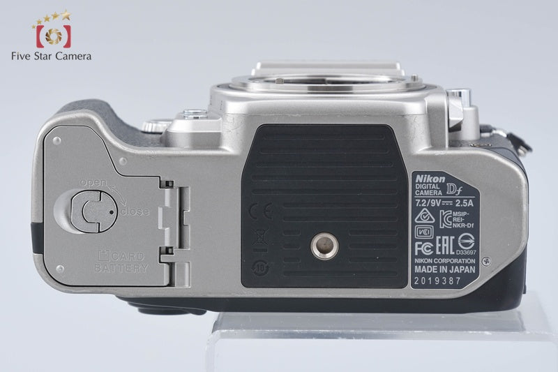 "Count 2,851" Nikon Df Silver 16.2 MP Full Frame Digital SLR Camera