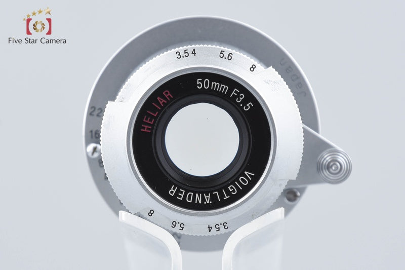 Voigtlander HELIAR 50mm f/3.5 BESSA T HELIAR 101 Years Model L39 Mount