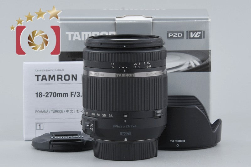 Tamron B008 18-270mm f/3.5-6.3 Di II VC PZD for Nikon w/ Box