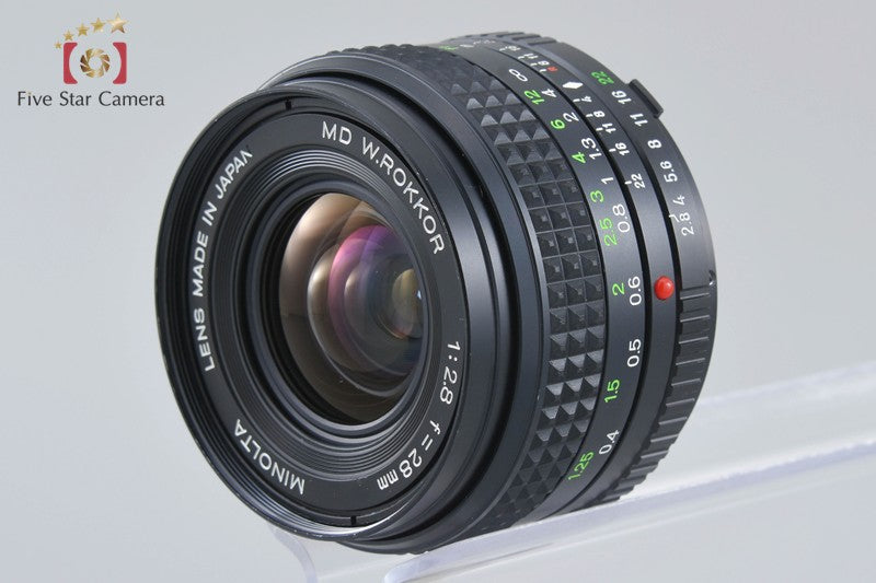 Minolta MD W.ROKKOR 28mm f/2.8