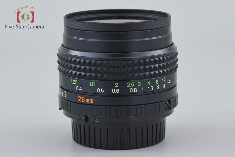 Minolta MD W.ROKKOR 28mm f/2.8