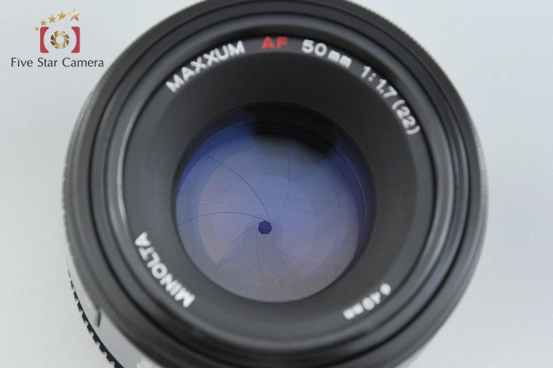 Minolta AF Maxxum 50mm f/1.7 Early Model