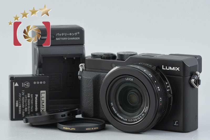 Panasonic LUMIX DMC-LX100 Black 12.8 MP Digital Camera [Japanese Language Only]