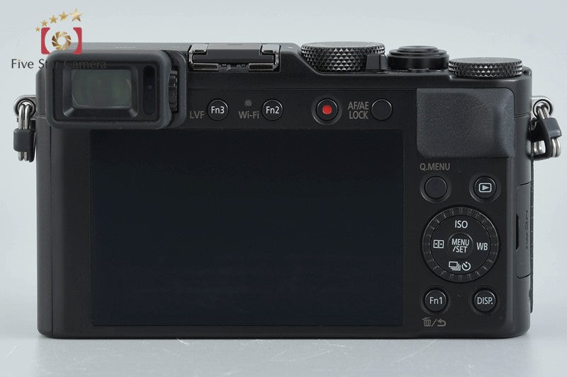 Panasonic LUMIX DMC-LX100 Black 12.8 MP Digital Camera [Japanese Language Only]