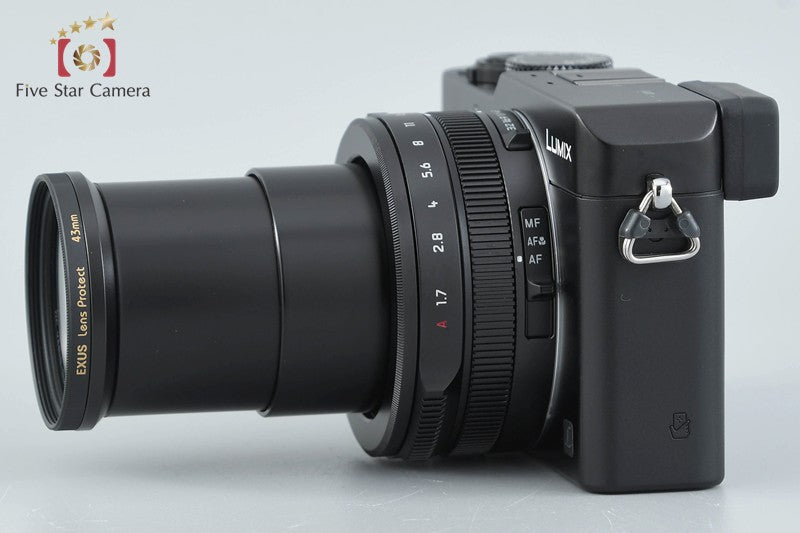 Panasonic LUMIX DMC-LX100 Black 12.8 MP Digital Camera [Japanese Language Only]