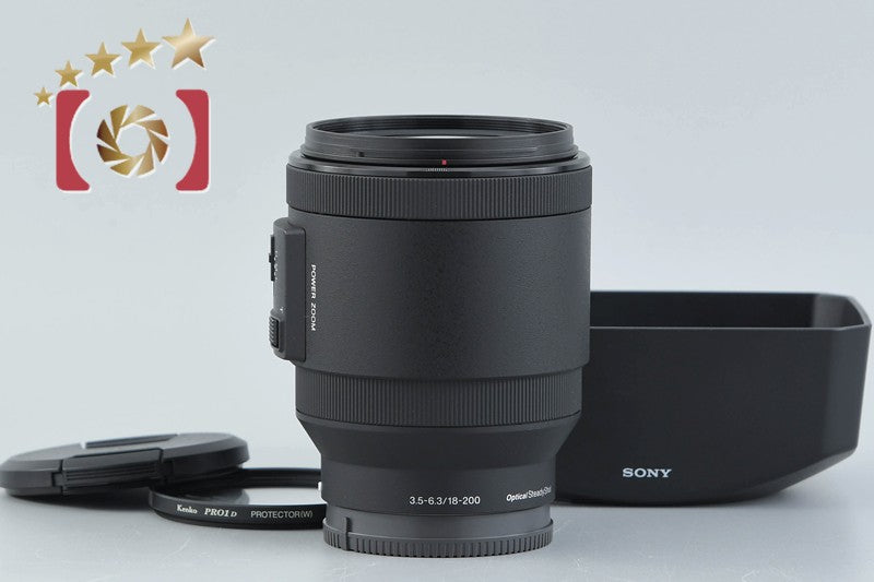 SONY E PZ 18-200mm f/3.5-6.3 OSS SELP18200 Black Sony E Mount