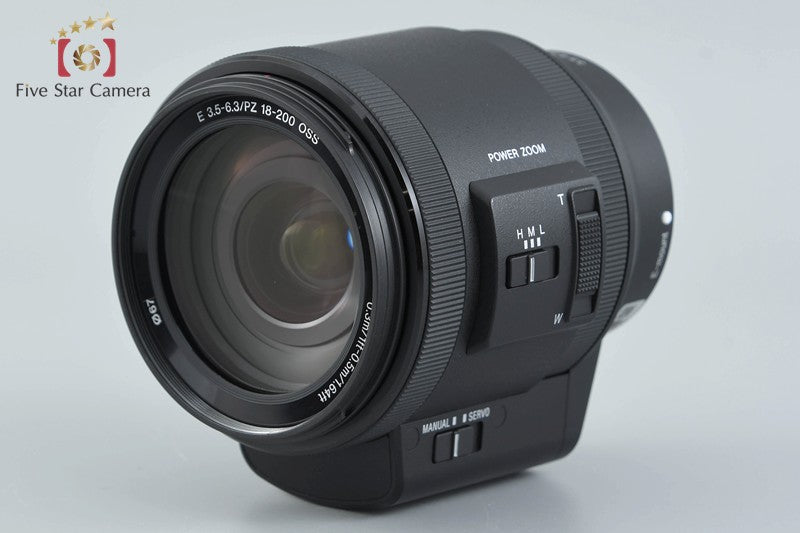 SONY E PZ 18-200mm f/3.5-6.3 OSS SELP18200 Black Sony E Mount