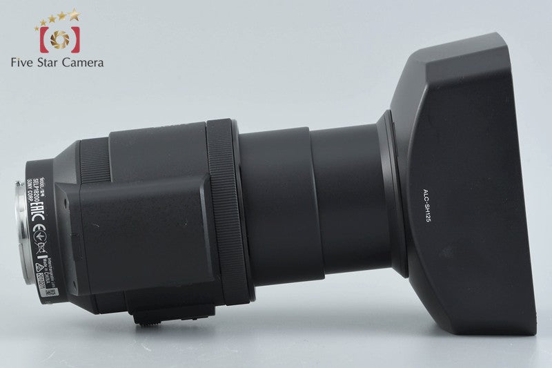 SONY E PZ 18-200mm f/3.5-6.3 OSS SELP18200 Black Sony E Mount